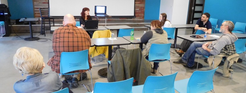 Group at A11y UX event in Cedar Rapids